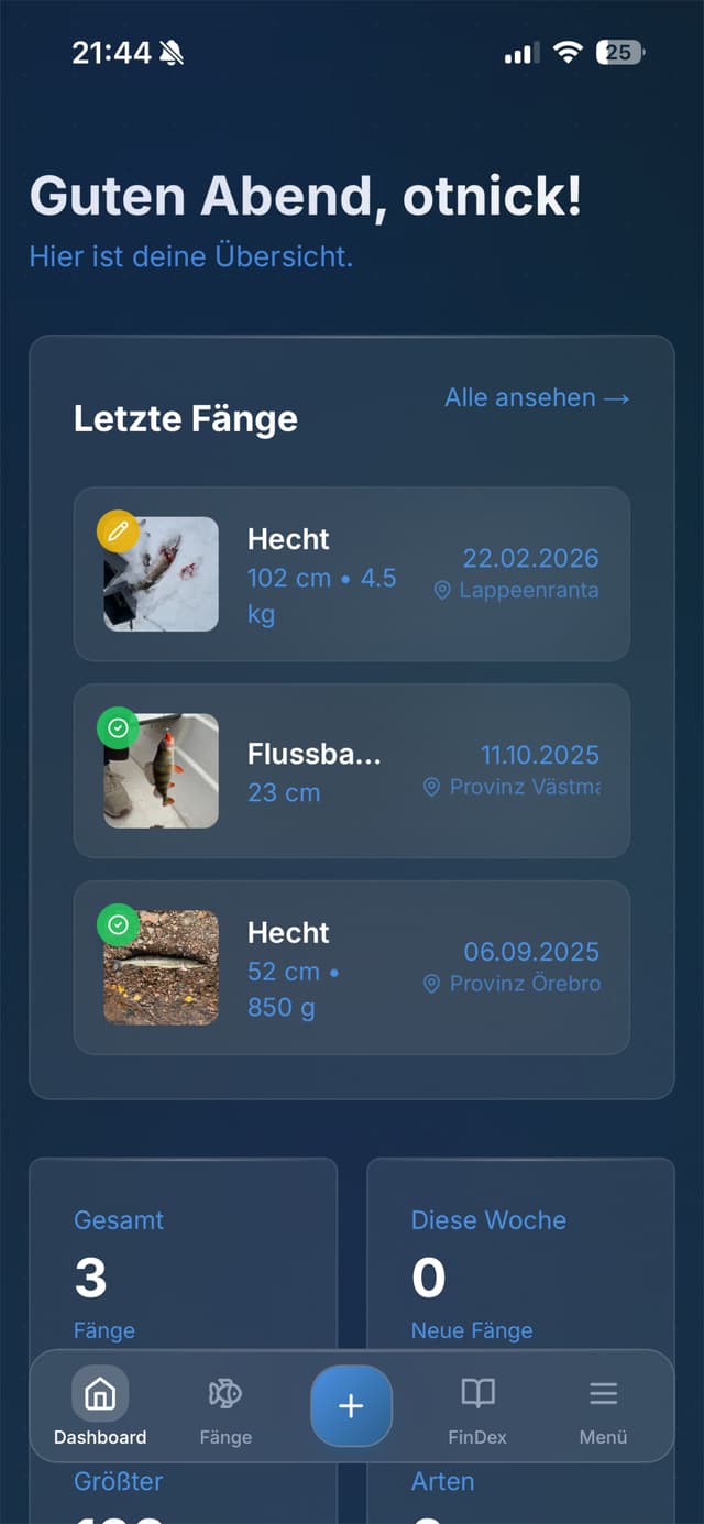 FinDex App Screenshot